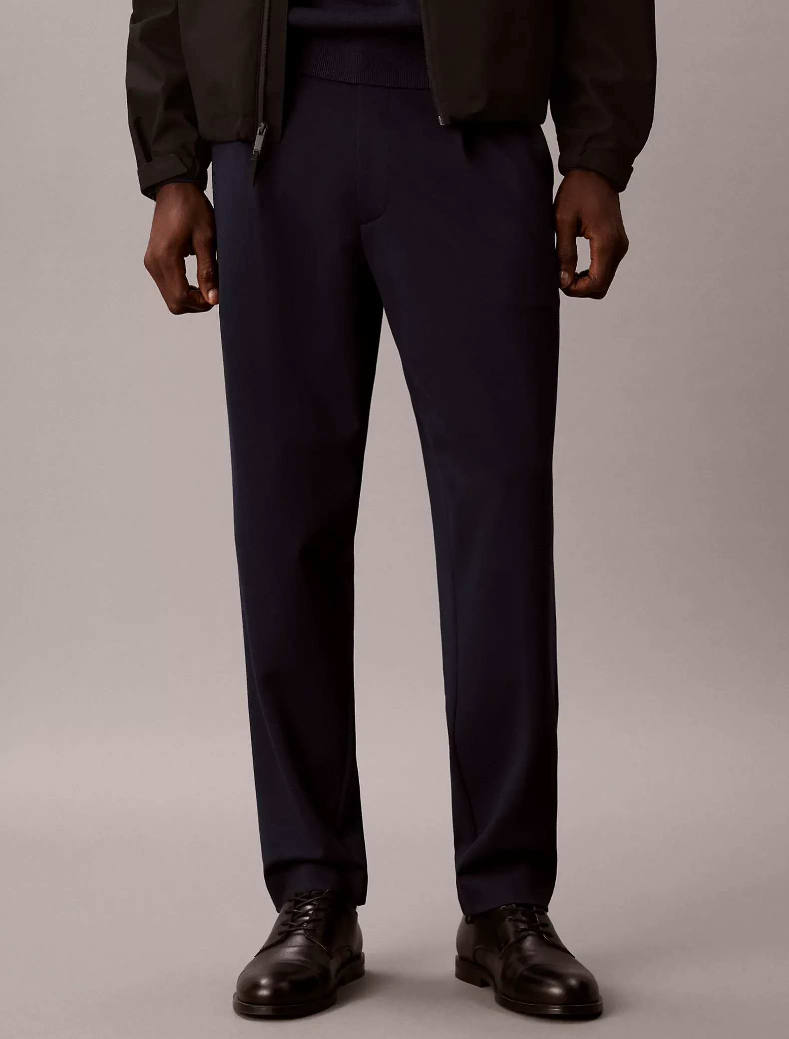 Comfortabele gebreide tapered broek