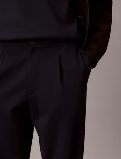 Comfortabele gebreide tapered broek