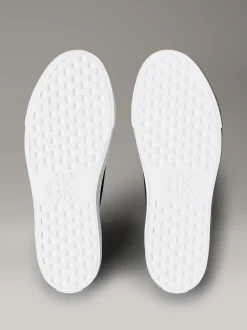 Comfortabele leren plateausneakers