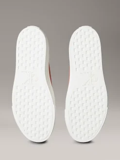 Comfortabele leren plateausneakers