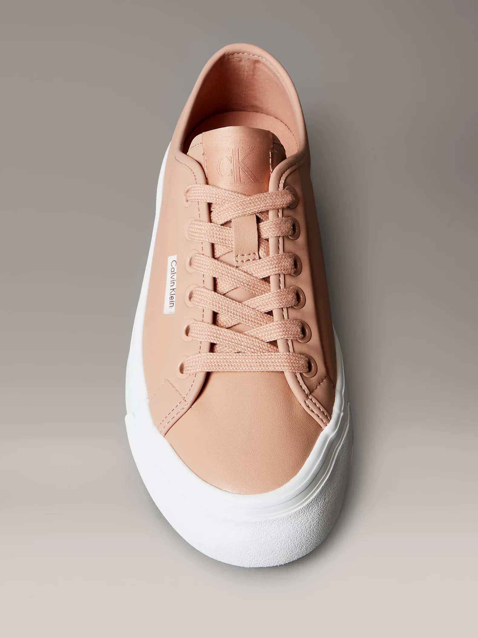 Comfortabele leren plateausneakers