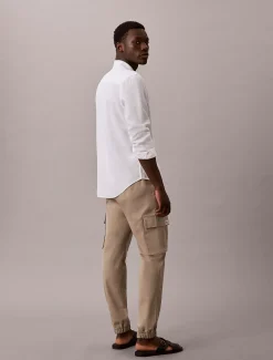Comfortable katoenen skinny cargobroek