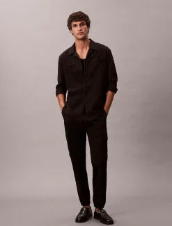 Comfortable katoenen skinny cargobroek