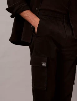Comfortable katoenen skinny cargobroek