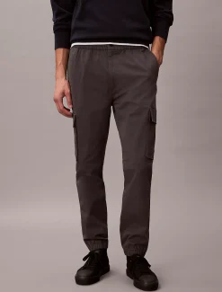 Comfortable katoenen skinny cargobroek