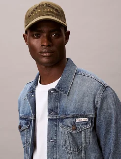 Corduroy pet met CKNY-logo