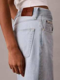 Cotton Linen Wide Leg Jeans