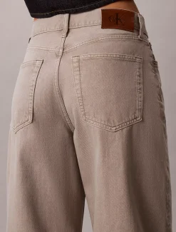Cropped Barrel Jeans