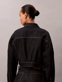Cropped spijkerjas