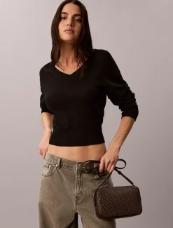Crossbody tas met all-over embleemlogo