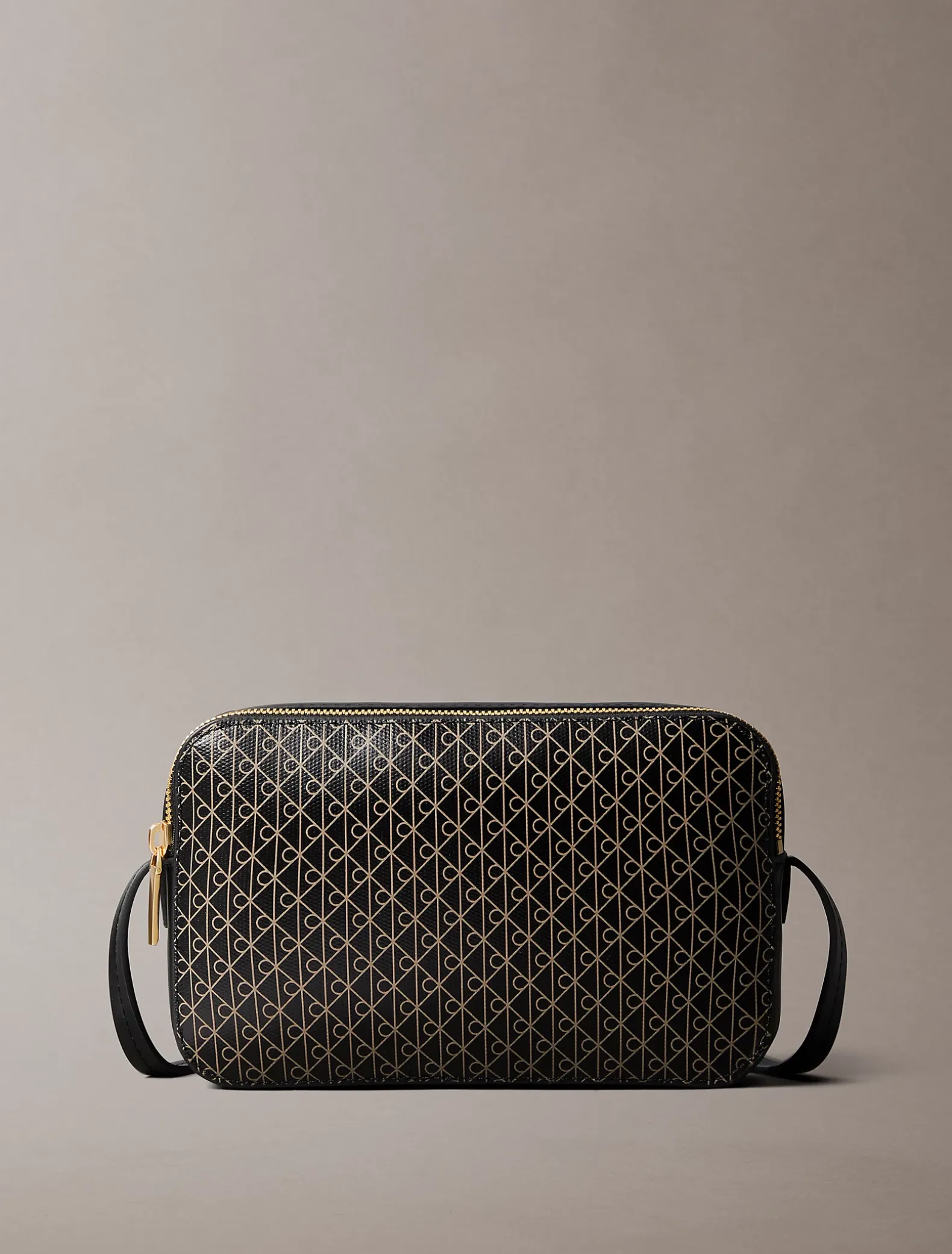 Crossbody tas met all-over embleemlogo