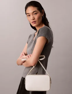 Crossbody tas met all-over embleemlogo