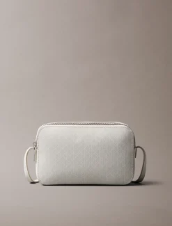 Crossbody tas met all-over embleemlogo