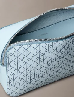 Crossbody tas met all-over embleemlogo