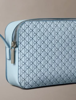 Crossbody tas met all-over embleemlogo