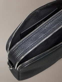 Crossbody tas met logoband