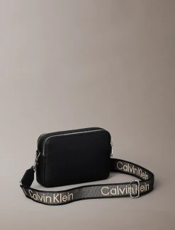 Crossbody tas met logoband