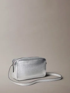 Crossover tas met metallic logo