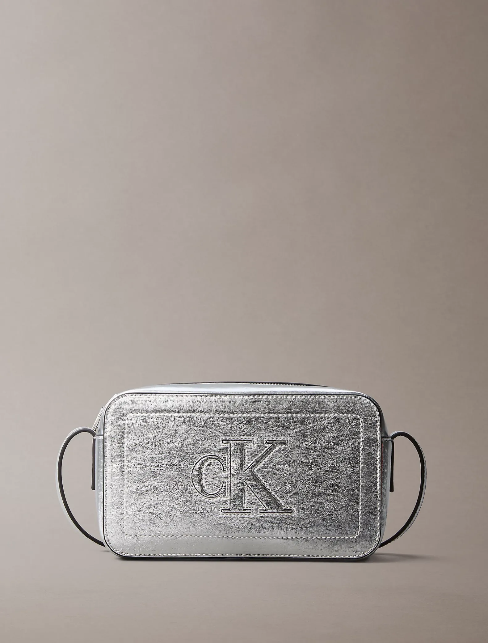 Crossover tas met metallic logo