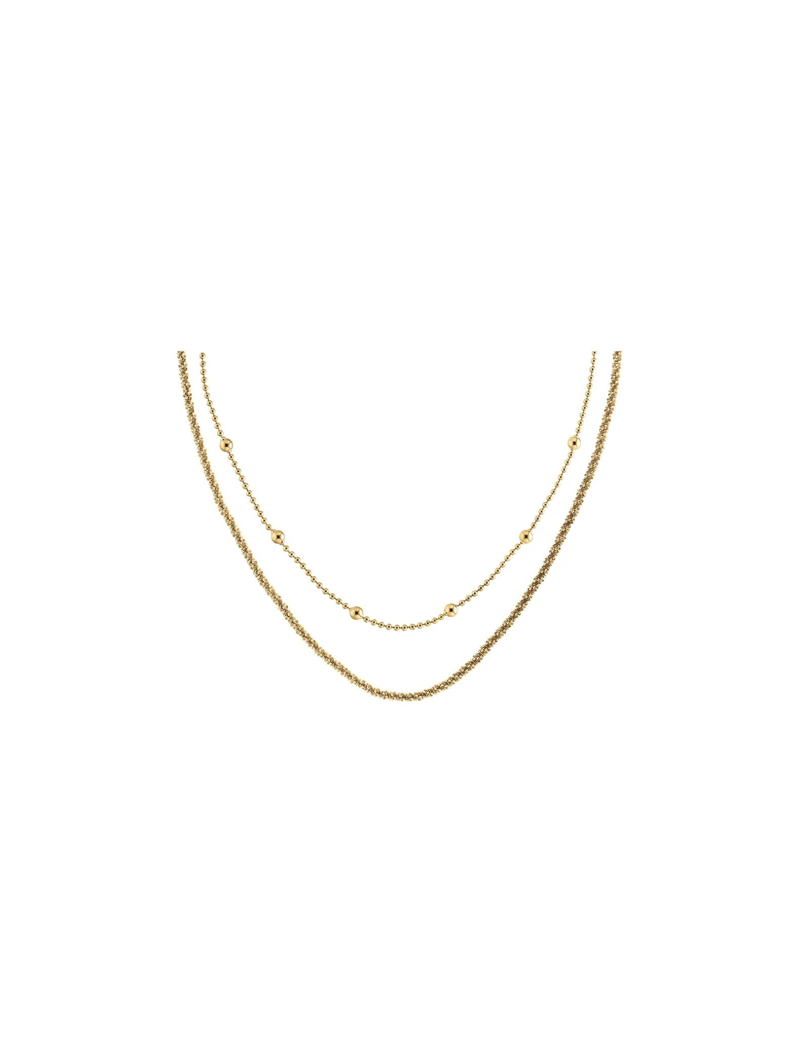 2-delige Layered kettingset