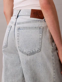 Denim bermuda korte broek