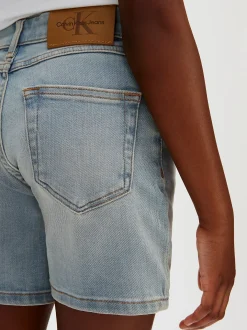 Denim bermuda korte broek