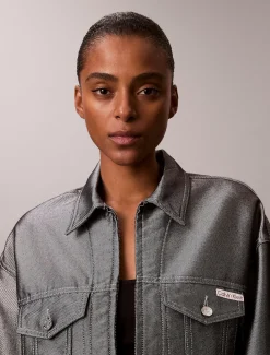 Denim bomberjack