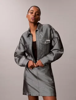 Denim bomberjack