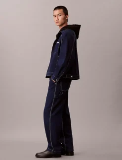 Denim Darted Carpenter Jeans