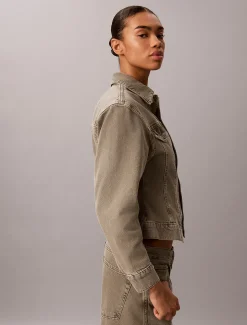 Denimjasje met getailleerde pasvorm