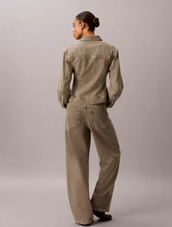Denimjasje met getailleerde pasvorm