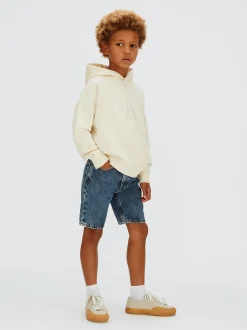 Denim korte broek