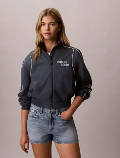 Denim mini short