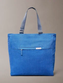 Denim tote bag