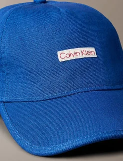Denim verstelbare band met logo