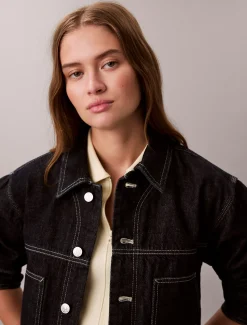 Denim workwear jack