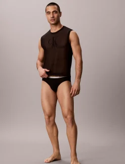 Doorzichtige mesh tanktop - Pride