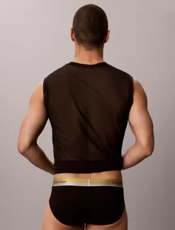 Doorzichtige mesh tanktop - Pride