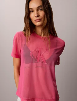 Doorzichtig mesh T-shirt - Pride