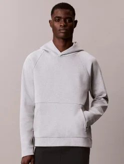 Dubbelgebreide performance hoodie