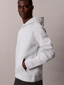 Dubbelgebreide performance hoodie
