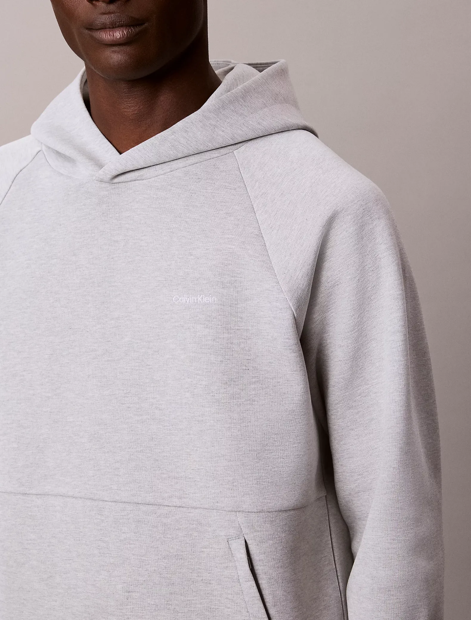 Dubbelgebreide performance hoodie
