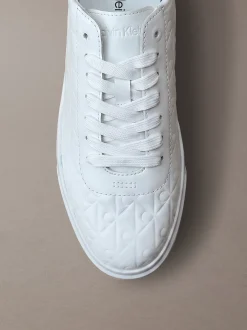 Duurzame grove sneakers met logo en tractie