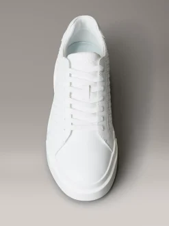 Duurzame grove sneakers met logo en tractie