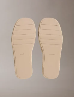 Ebeth - Espadrilles sliders met plateauzool