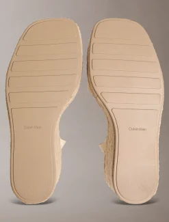 Elisabeth - Espadrilles sandalen met sleehak