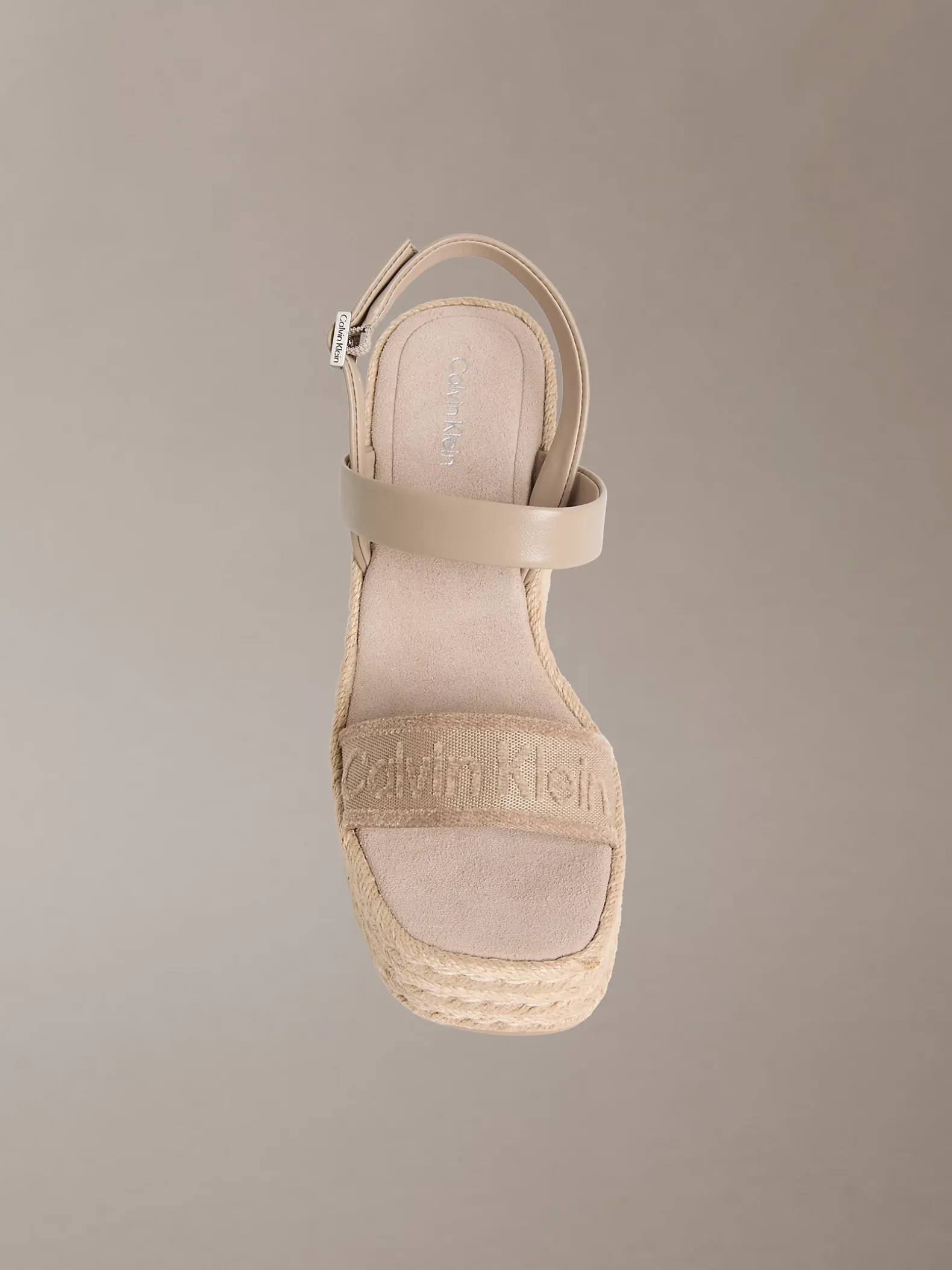 Elisabeth - Espadrilles sandalen met sleehak