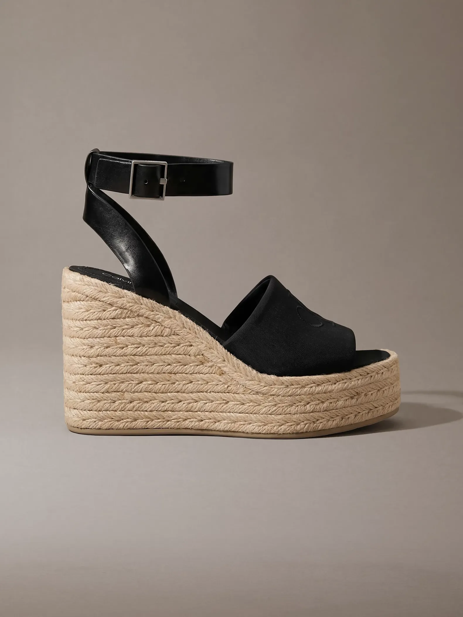 Elisabeth - Espadrilles sandalen met sleehak