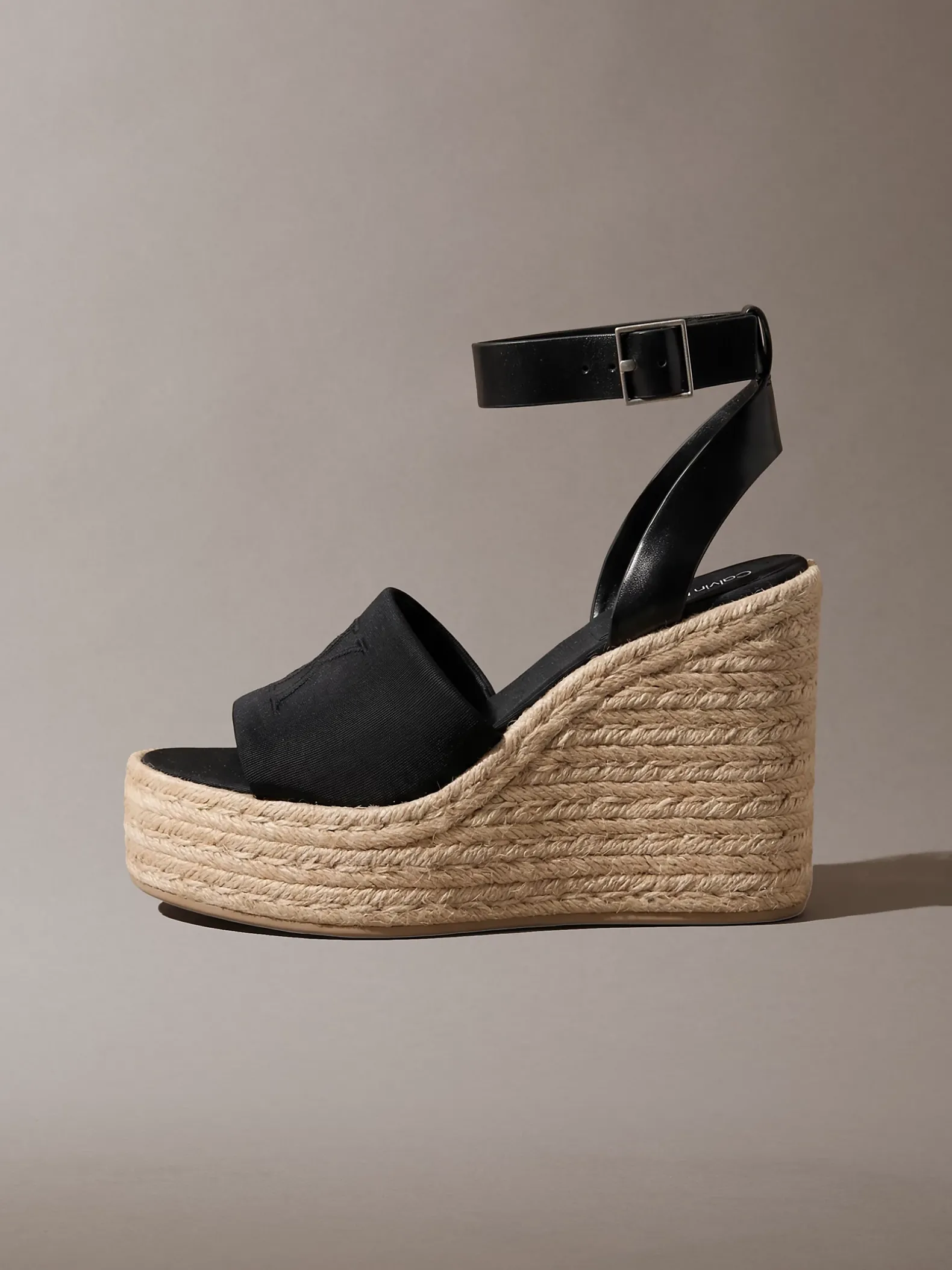 Elisabeth - Espadrilles sandalen met sleehak