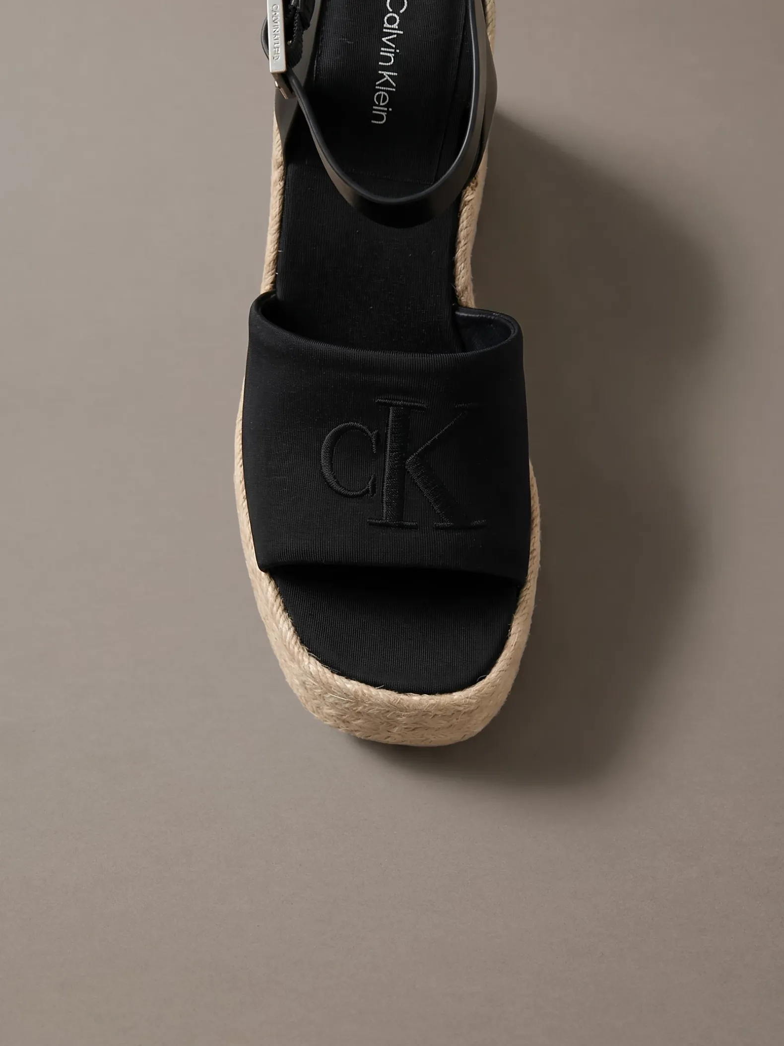 Elisabeth - Espadrilles sandalen met sleehak